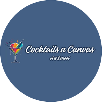 Cocktails n Canvas, painting teacher
